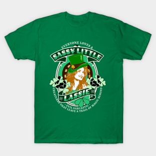 Sassy Little Lassie - St. Patrick's Day T-Shirt